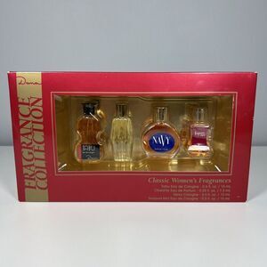 NEW Dana Classic Women's Collection Tabu Chantilly Navy Toujours Moi Perfume Set